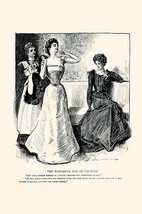 The Watchful Eye of Caution by Charles Dana Gibson - Art Print - £17.68 GBP+