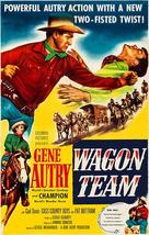 Wagon Team - 1952 - Movie Poster - $32.99