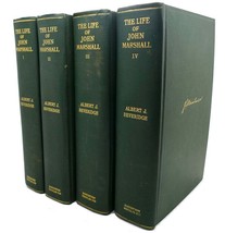 Albert J. Beveridge The Life Of John Marshall 1st Edition Early Printing - $578.79