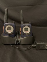 Cobra Micro Talk Model FA-CG 2 Way Radio Walkie Talkies Set &amp; Desktop Ch... - £19.28 GBP