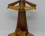 Mary &amp; Baby Jesus Wooden Figure by S. Sitarski J. Fedorowicz Made in Poland - $59.99
