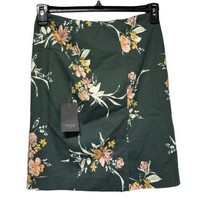 Lysse Women&#39;s Charity Tropical Floral Straight Pencil Skirt Size MP - $24.74
