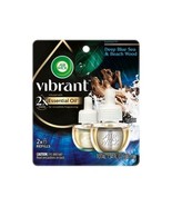 Air Wick Scented Oil Vibrant Twin Refill - Deep Blue Sea &amp; Beach Wood - ... - $245.18 MXN