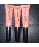 L&#39;Oreal loreal Infallible Lip Paints 0.27 oz each 340 Skinny Dip. Lot Of 3. - $15.99