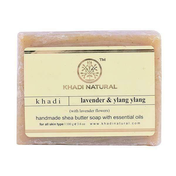 Primary image for Low Cost Lot of 2 Khadi Natural Lavender & Ylang Ylang & Lavender Flowers