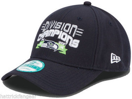 Seattle Seahawks New Era 9Forty 2014 NFC W.Division Champs Football Cap Hat - £14.41 GBP