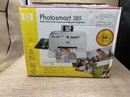 HP Photosmart 385 GoGo Compact Digital Photo Inkjet Printer Open Box - £38.72 GBP