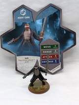 Heroscape Agent Carr Figure With Card - $12.86