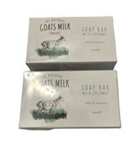 The Natural Goats Milk Company Soap Bar with Coconut-3 Pk-New- Lot of 2 - £25.69 GBP