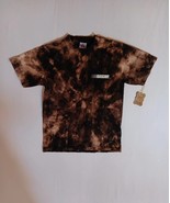 Nascar Brown Tie Dye Racing Graphic T-Shirt Size S Race Day Track Casual - $363.73 MXN