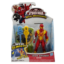Marvel Ultimate Spider-Man Web-Warriors Iron Spider Action Figure 2014 New NIB - £11.86 GBP