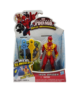 Marvel Ultimate Spider-Man Web-Warriors Iron Spider Action Figure 2014 N... - £11.64 GBP