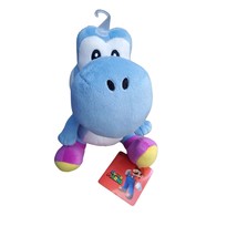 Nintendo Super Mario Plush Yoshi 6 Inch Stuffed Animal Blue Kids Toy - £14.39 GBP