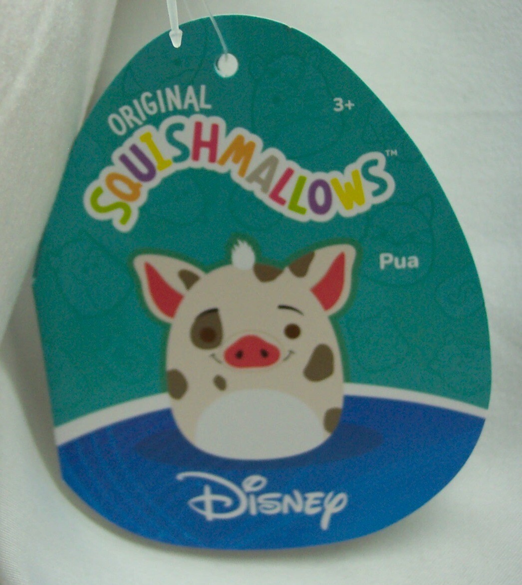 Walt Disney Moana PUA PIG Squishmallows 7" Plush STUFFED ANIMAL TOY NEW w/ TAG Item image 3