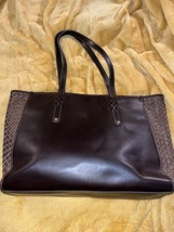 Rumbury Brown Crazy Horse Leather Tote Bag - $23.06