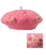 Janie and Jack Pink Sweet Confetti Embroidered Knit Beanie Hat 2T-3T 200... - $19.69 CAD
