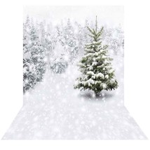 5X7Ft Fabric Photography Christmas Photo Backdrops Xmas New Year Winter ... - £23.63 GBP