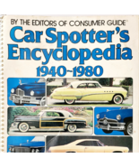 1982 Car Spotter&#39;s Encyclopedia 1940-1980 Models Illustrated PB Automobi... - $39.99