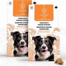 Functional Fungi Dog Treats C Dog Immune Support &amp; Gut Health C Pumpkin Flavor C - $35.99