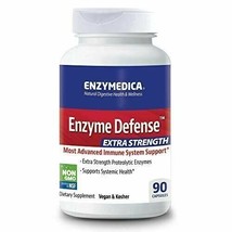 NEW Enzymedca Enzyme Defense Extra Strength Vegan Kosher Gluten-Free 90 Capsules - £45.70 GBP