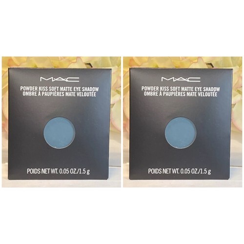 2x MAC Pro Palette Refill Pan Powder Kiss Eye Shadow - Good Jeans - NIB ... - $15.79