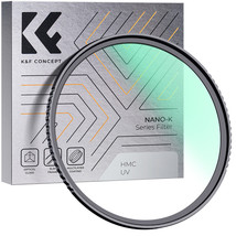 K&F Concept Nano-X Slim Optics MC UV Filter 52MM - $371.88 MXN