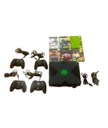 Original Xbox Console Bundle w/6 games 4 Controllers Powers On Read Desc... - $109.74 CAD
