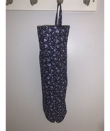 Floral Fabric Plastic Bag Holder Dispenser  Grocery Bag Holder Organizer - $11.75 CAD