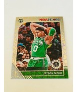 Jayson Tatum Pulsar Prizm Celtics 2019-20 NBA Hoops Premium Stock sp ins... - £14.17 GBP