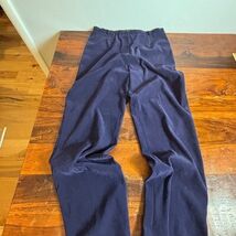 Vintage Doncaster Deep Purple Faux Suede Straight Leg Size 12 High Rise ... - $21.78