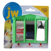JW Insight Fun House Mirror Bird Toy  Play Entertaiment Wacky Short Bird Tall - £7.15 GBP