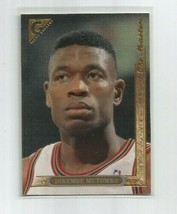 Dikembe Mutombo (Denver Nuggets) 1995-96 Topps Gallery The Masters Card #16 - £3.92 GBP