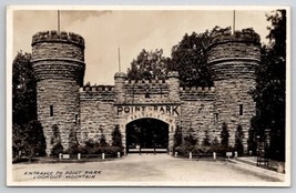 RPPC Chattanooga TN Entrance To Point Park Lookout Mountain Postcard V29 - £13.50 GBP