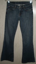 WOMENS Lucky Brand AMERICAN MADE FLARE DISTRESSED BLUE JEANS  SIZE 24 - $28.01