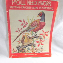 McCall&#39;s Needlework Magazine Winter 1946 1947 Knitting Crochet Crafts Decorate - £6.95 GBP