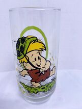 Vintage 1986 Barney Pizza Hut Promotional Tumbler Flintstone Kids Hanna ... - $7.91