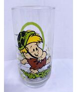 Vintage 1986 Barney Pizza Hut Promotional Tumbler Flintstone Kids Hanna ... - $7.91