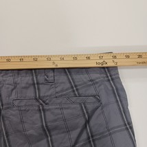 Cabela's Casuals Women's Gray Collection Chino Hiking Plaid Shorts Sz 14 (36×11) image 7