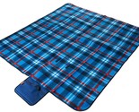 Michael Josh Large Outdoor Picnic Blanket Handy Water-Resistant 150 x 13... - $32.66