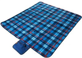 Michael Josh Large Outdoor Picnic Blanket Handy Water-Resistant 150 x 135 cm - £25.83 GBP