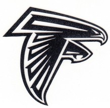 REFLECTIVE Atlanta Falcons fire helmet motorcycle hard hat decal sticker RTIC - £2.72 GBP