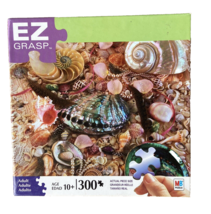 Ez Grasp 300 piece Sea Shell Jigsaw Puzzle Larger pieces Complete - $12.79