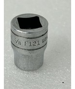 Snap On F121 3/8&quot; Chrome Socket 12 Point 3/8&quot; Drive USA - $10.51