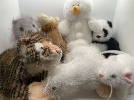 Lot of Various Webkinz Ganz plush stuffed animals tiger mouse squirrel camel - £18.67 GBP