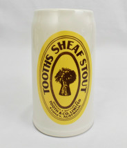 1970s Ceramarte TOOTH&#39;S SHEAF STOUT Australia 5¾ inch Beer Stein Tavern Trove - £35.19 GBP