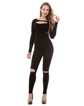 Black Cut Out Bodysuit (sh) - £86.84 GBP