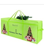 Hikoolss 12 foot Christmas tree bag holder GREEN new - £17.96 GBP