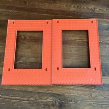 2 Red Barbie Replacement Vintage 1978 A Frame Dream House W/ Supports &amp; ... - $372.81 MXN