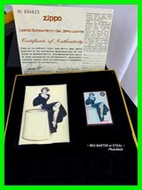 Limited Ed. Vintage 1996 Zippo Lighter Petty Girl Marjorie Numbered Mint In Box! - £98.36 GBP