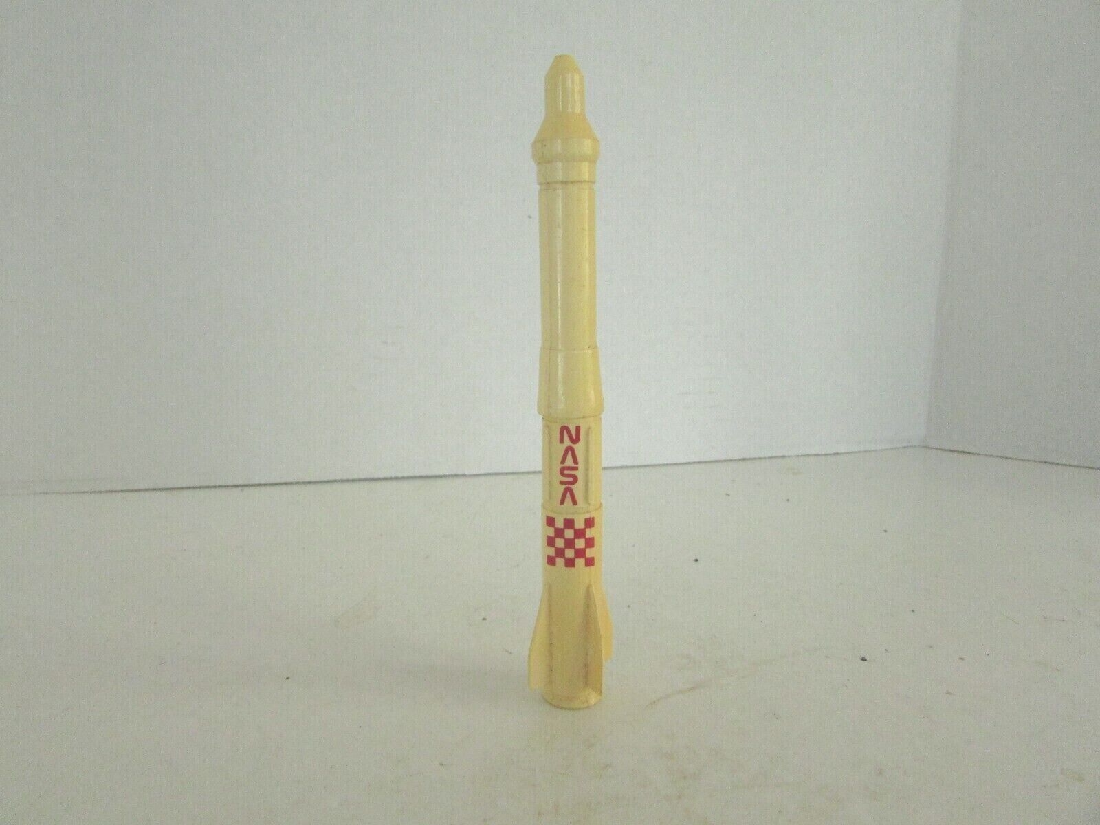 NASA SPACE ROCKET FIGURE ACCESSORY YELLOWED 5.25&quot; H3 - $2.75
